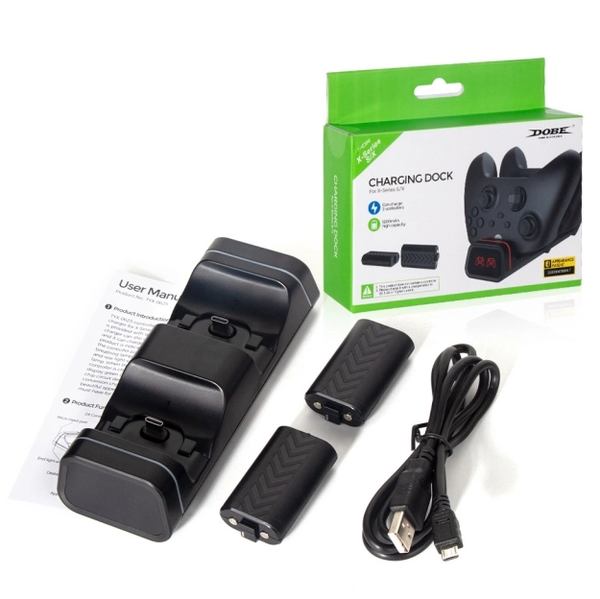 Dual Charging Dock Xbox Series X + akut