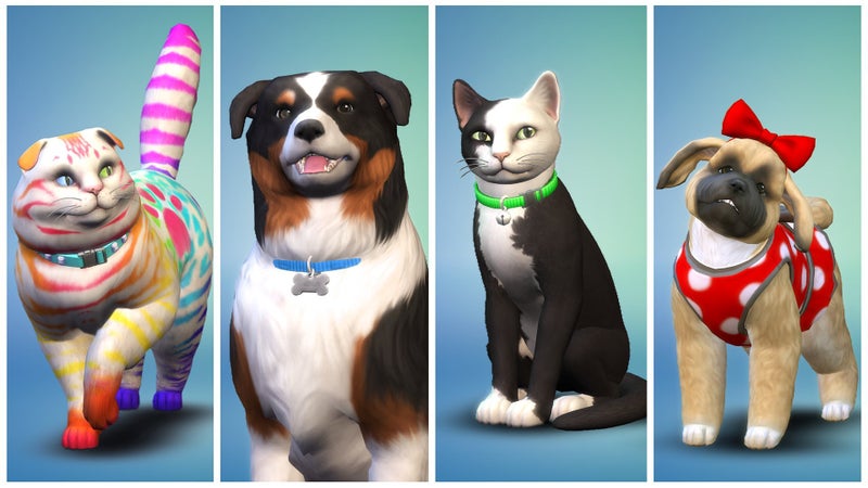 The Sims 4 Cats and Dogs Bundle Xbox One